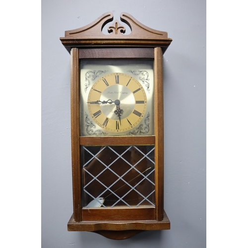 London Clock Company Wooden Pendulum Clock
