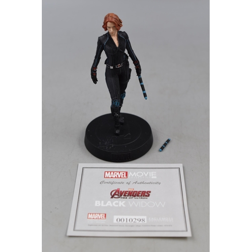 131 - Eaglemoss Marvel Avengers Age of Ultron Black Widow Collectable Figurine AF