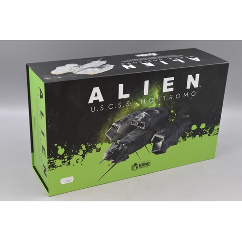 139 - Eaglemoss Hero Collector XL Alien U.S.C.C. Nostromo with Die-Cast Base and Original Packaging