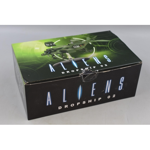 141 - Eaglemoss Hero Collector Aliens Dropship 02 with Die-Cast Base and Original Packaging