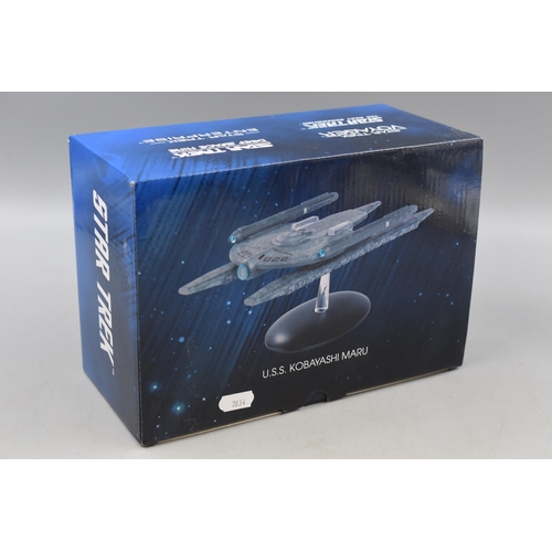 143 - Eaglemoss XL Series U.S.S. Kobayashi Maru with Box