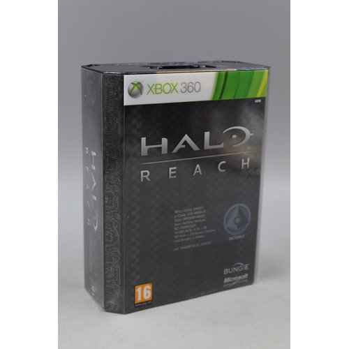 156 - Halo: Reach - Collectors Edition - Big Box - XBOX 360 (stock image is to show what is in sealed bag ... 