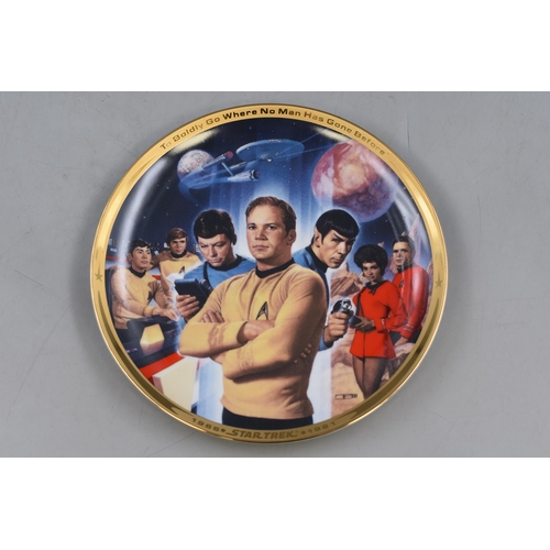 158 - Official Star Trek 25th Anniversary Commemorative Plate by Thomas Blackshear II