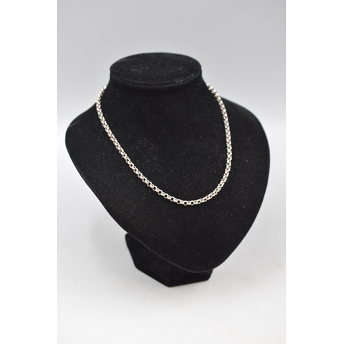 66 - Silver 925 Chain Link Neckalce (18