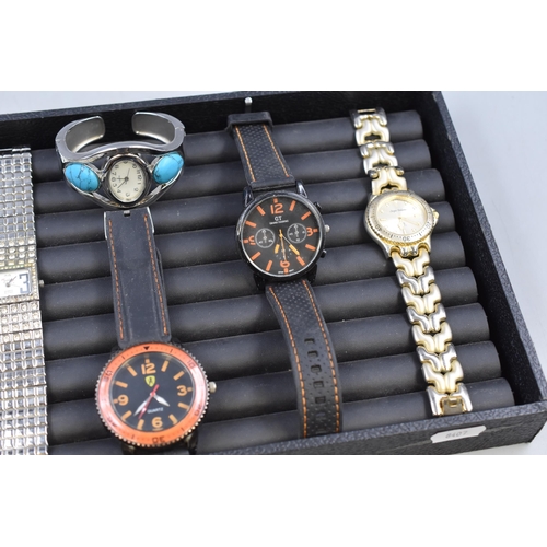 91 - Selection of 7 Watches including Ice, GT, Sole and More