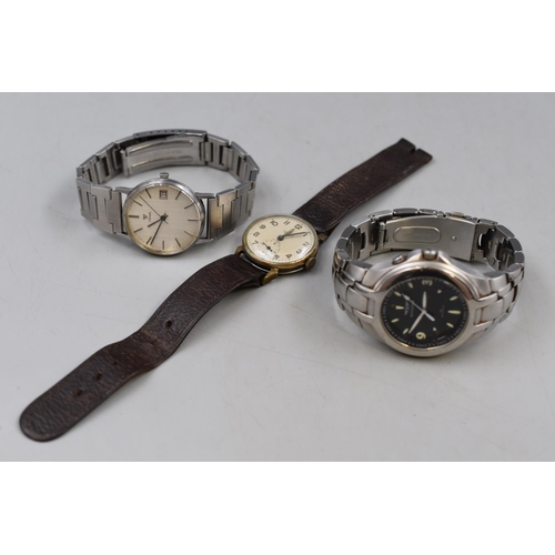 103 - Three Watches including Navigator, Smiths and Yema (All Require Attention)