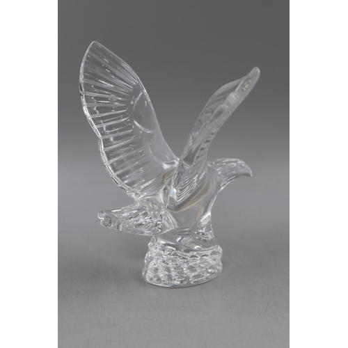 170 - Waterford Crystal Eagle Figure with Label (7