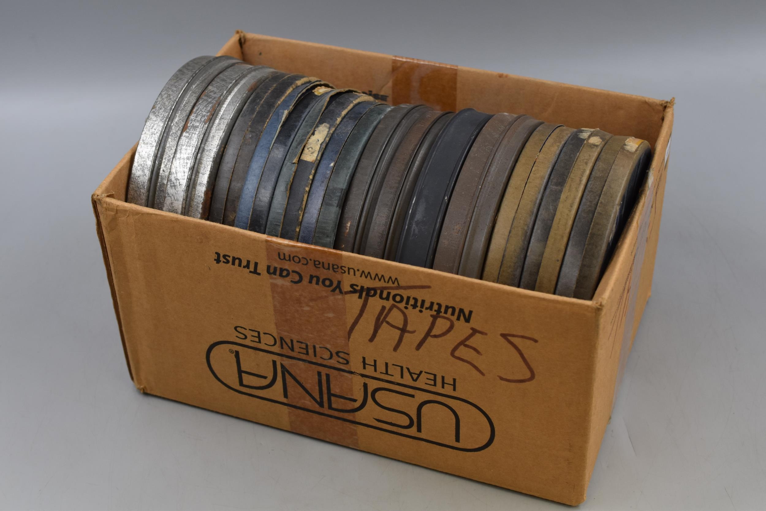 Mixed Lot of Vintage Reel to Reel Films to include Laurel and