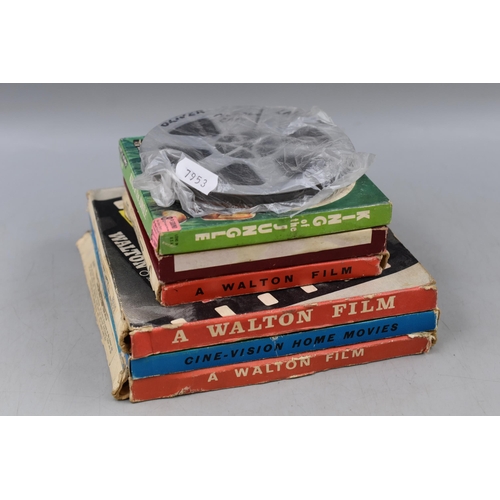 Mixed Lot of Vintage Reel to Reel Films to include Titles of
