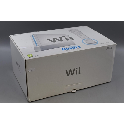 562 - A Nintendo Wii Sports Resort Pak. Includes Nintendo Wii Console, Controller (Would Need Motion Plus ... 