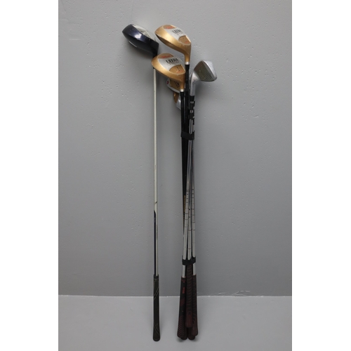 623 - Selection of 7 Wilson Golf Clubs including Ultra Wood and Irons