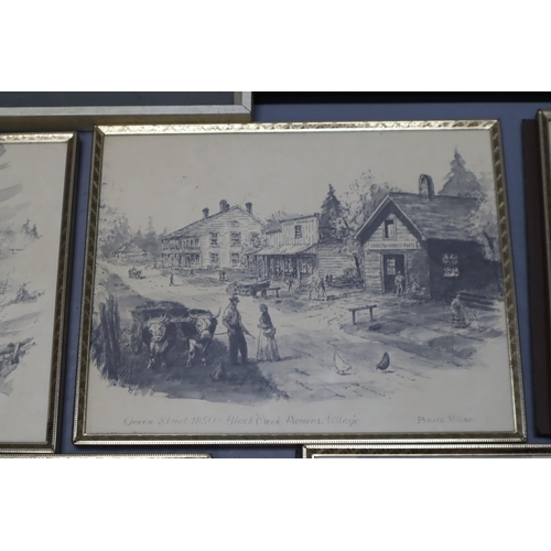 691 - Mixed Lot of Framed and Glazed Pictures to include a oil on Board signed by Artist plus Black and Wh... 