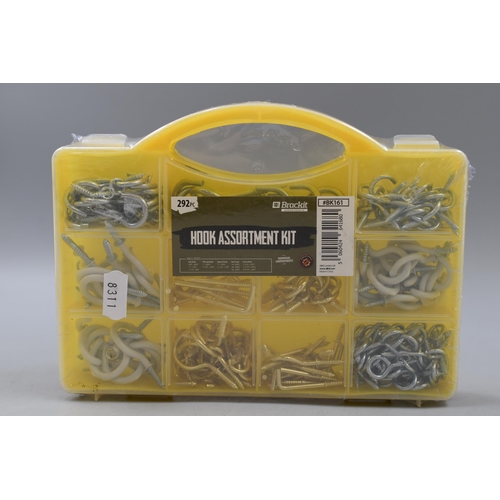 658 - A Sealed Screw Assortment Set, With a Sealed Hook Assortment Set