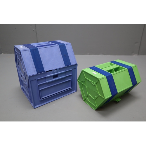 670 - Two RolyKit Rolling Tool Boxes