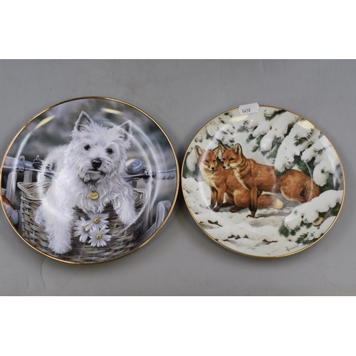 722 - Large Selection of Collectors Plates, Mainly to include Animal Themes.