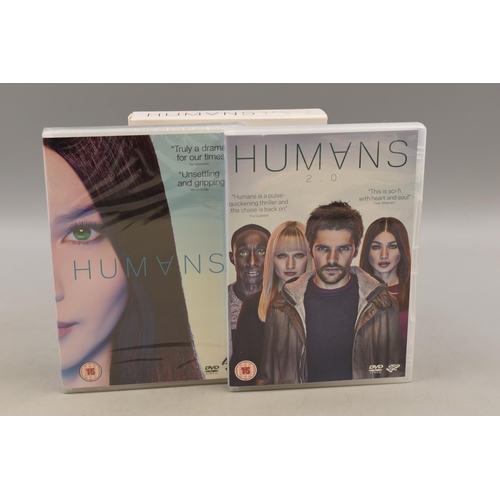 723 - Selection of TV Series DVDs Box Set Including Penny Dreadful The Complete Series, Humans Season 1&am... 