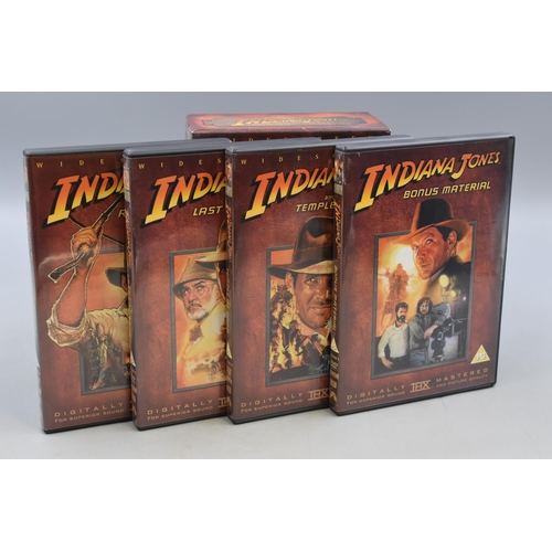 724 - Selection of DVD Collection Box Sets Including Alien Quadrilogy and The Adventures of Indiana Jones