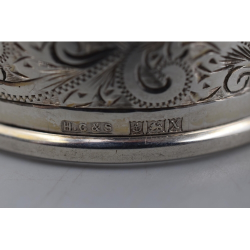 25 - Hallmarked Birmingham Silver Napkin Ring