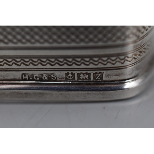 26 - Hallmarked Birmingham Sterling Silver Napkin Ring