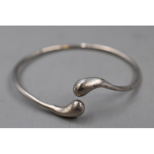 88 - Silver 925 Snakes Head Bracelet