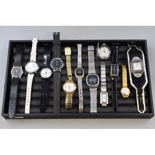 105 - Selection of 13 Watches (All Working)