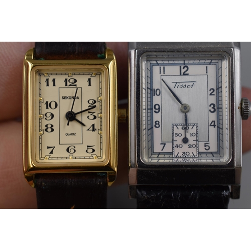 107 - Two Watches to include Tissot and Sekonda (With Box)