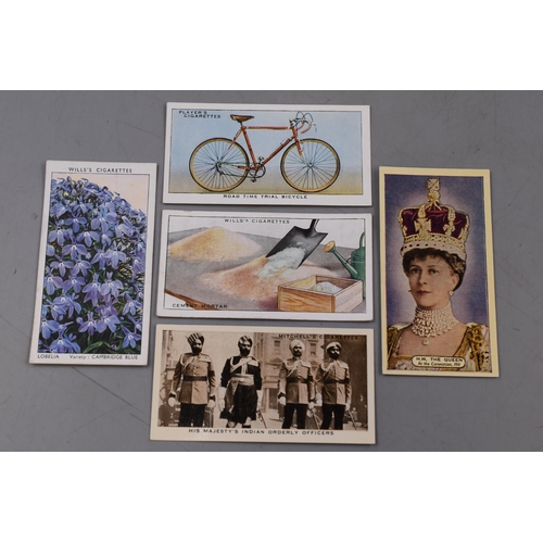 130 - Five Full sets of Cigarette Cards including John Player Cycling 1939, Stephen Mitchell Our Empire, A... 