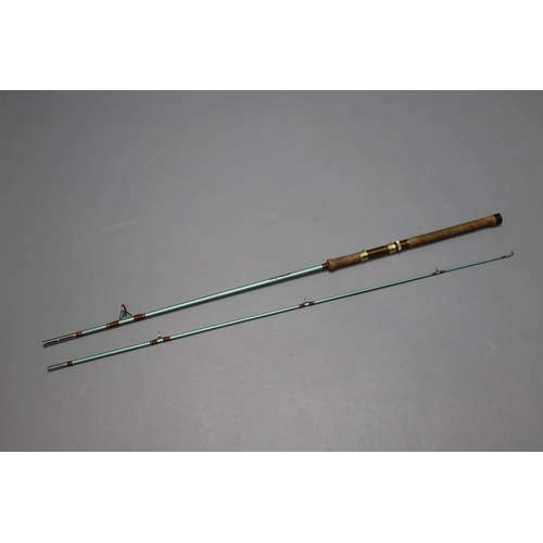 two vintage fishing rods