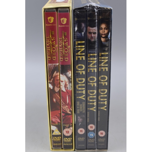 781 - Selection of 3 BBC Complete Collections Including 'It Ain't Half Hot Mum', 'Line of Duty Season 1-4'... 