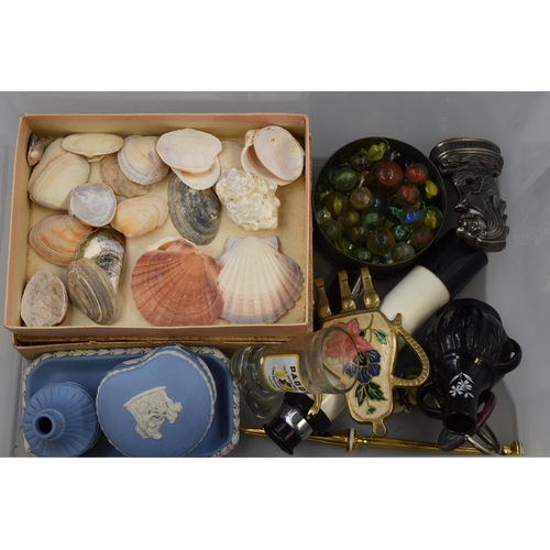 788 - Mixed Selection to include Telescope, Marbles, Sea Shells and more