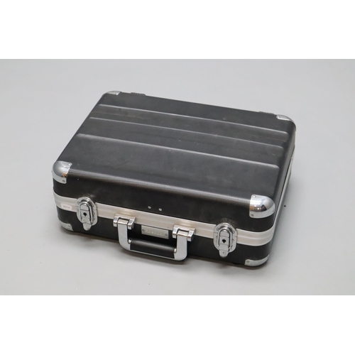 741 - Roebuck Professional Hard Cased Tool Case complete with Two Keys and Internal Sectional Storage Leve... 