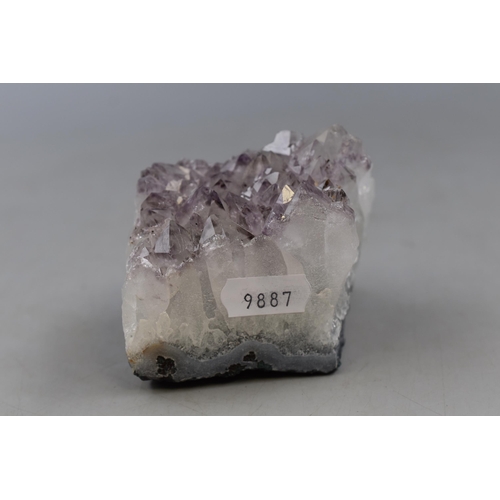 28 - Natural Raw Amethyst Cluster Specimen approx 3.5