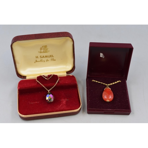 52 - Two Ladies Necklaces in Jewellery Boxes