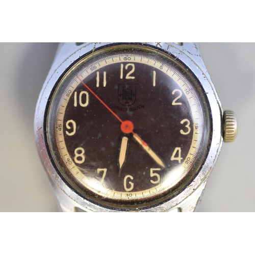 80 - 1946 Muralt Wind Up Wrist Watch with 17 Jewells Swiss Movement