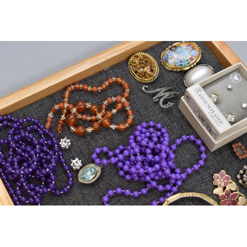 91 - Mixed Selection of Jewellery and Pill Boxes