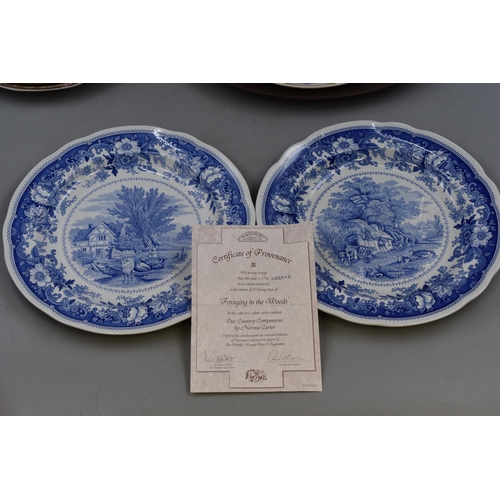 113 - Selection of 14 Collectors Plates including Hornsea, Wedgwood, Royal Doulton, Royal Albert, R A Ware... 