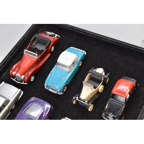 162 - Collection of Eight Pre-Owned Model Cars of Various Makes to Include Triumph TR, Austin, Delahaye Fi... 