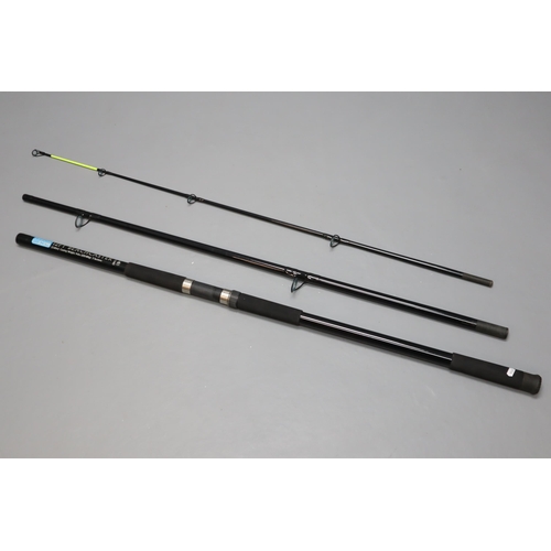 646 - Leeda 2XL 12ft Beachcaster Three piece Lightweight Fishing Rod with Storage Pouch