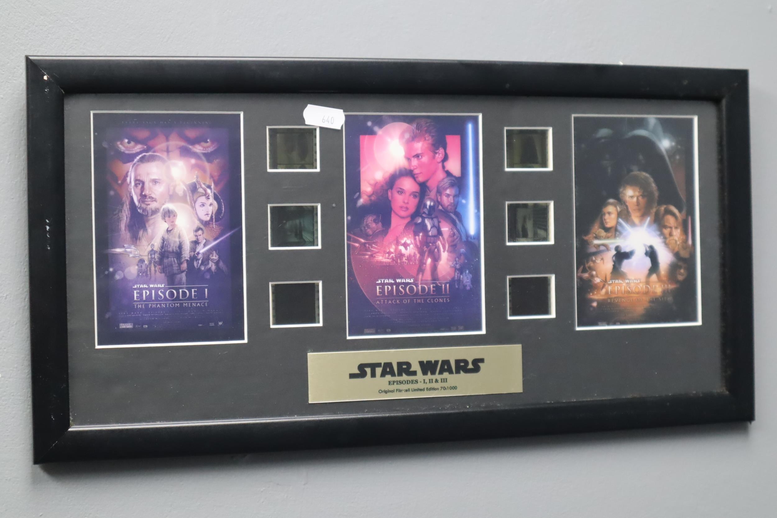 Star Wars Episode II - Attack of the Clones Original Film Cell Limited  Edition