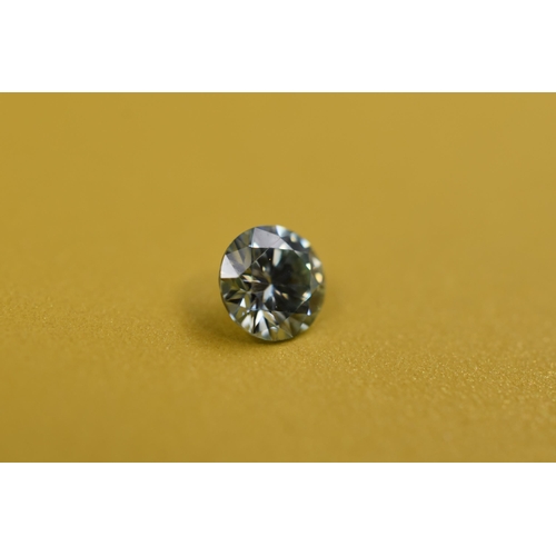 27 - Moissanite Diamond 0.5ct, Excellent Cut, Colour 