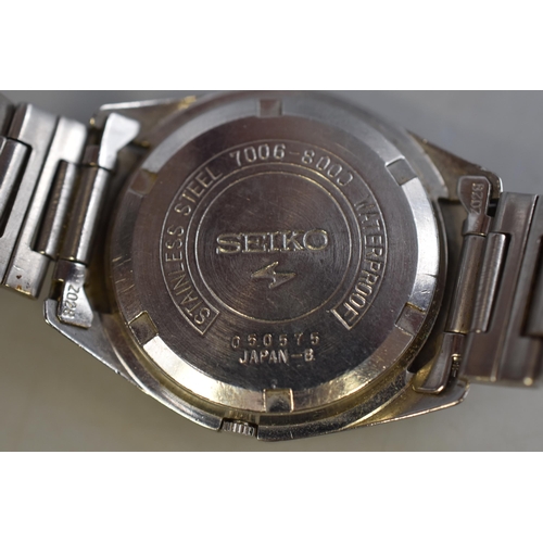 61 - A Seiko 21 Jewels Automatic Gents Watch, Working