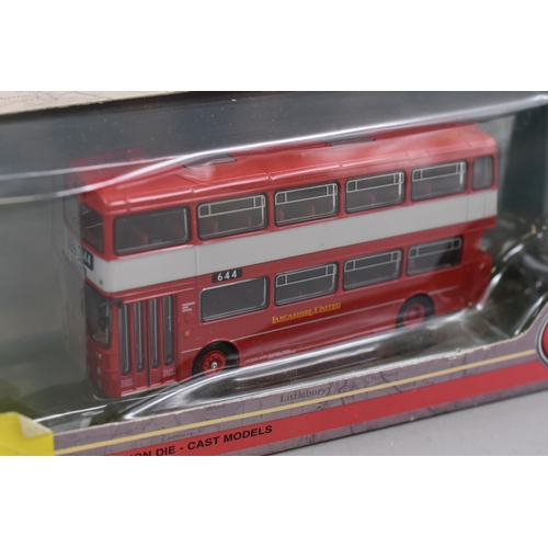 162 - Mixed Selection of Boxed Exclusive First Editions Die Cast Models by Gilbow. Includes Lancaster City... 