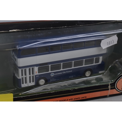 162 - Mixed Selection of Boxed Exclusive First Editions Die Cast Models by Gilbow. Includes Lancaster City... 