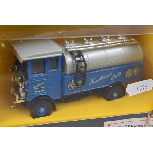 169 - Four Boxed Die Cast Models to include Corgi AEC Cabover and Tanker, Corgi Thorn Croft, Corgi AEC 508... 