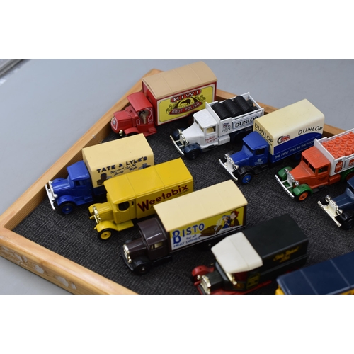 88 - Collection of Twelve Various Die-Cast Model's Depicting Vintage Haulage Vehicles, Dunlop, Eddie Stob... 