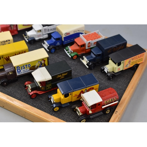 88 - Collection of Twelve Various Die-Cast Model's Depicting Vintage Haulage Vehicles, Dunlop, Eddie Stob... 