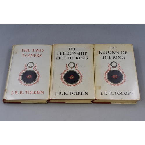 178 - J R R Tolkien, The Lord Of The Rings Trilogy, published by George Allen & Unwin complete with Du... 