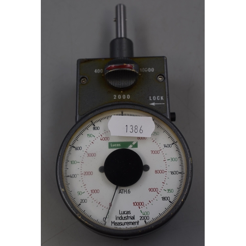 360 - Lucas Industrial Measurement Gauge Pressure Monitor