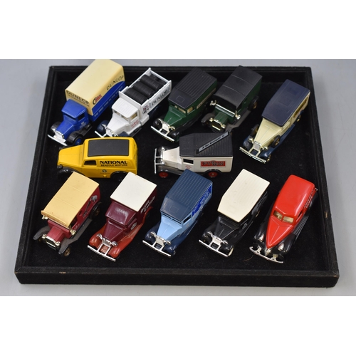 184 - Collection of Unboxed Die-Cast Vintage Model Vehicles Depicting Haulage, Hamleys, Dunlop, Oxydol, HM... 