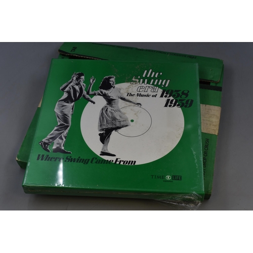 393 - Large Collection of Vinyl LP's Depicting 'The Swing Era' 1930-1940's, In Original Packaging From Tim... 